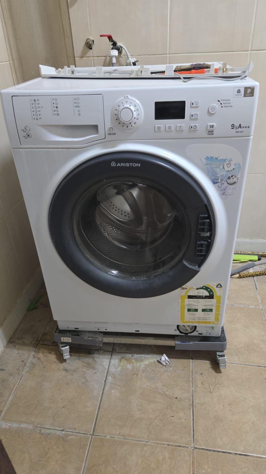 Ariston washing machine installation